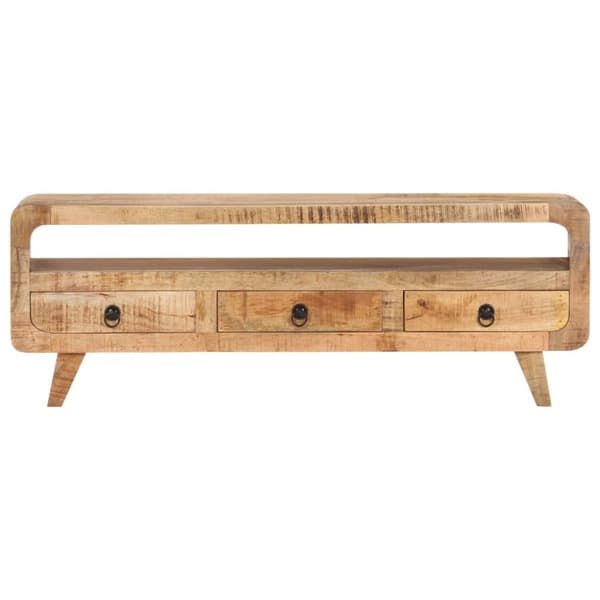 tv-skab 117x30x41 cm massivt ru mangotræ