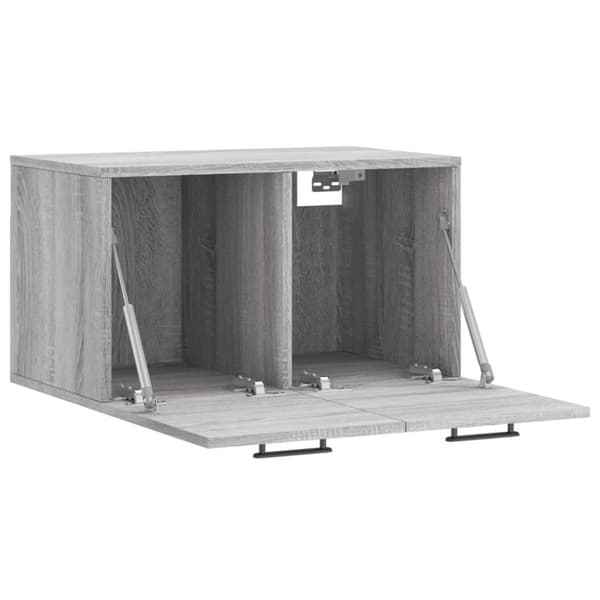 vægskab 60x36,5x35 cm konstrueret træ grå sonoma-eg