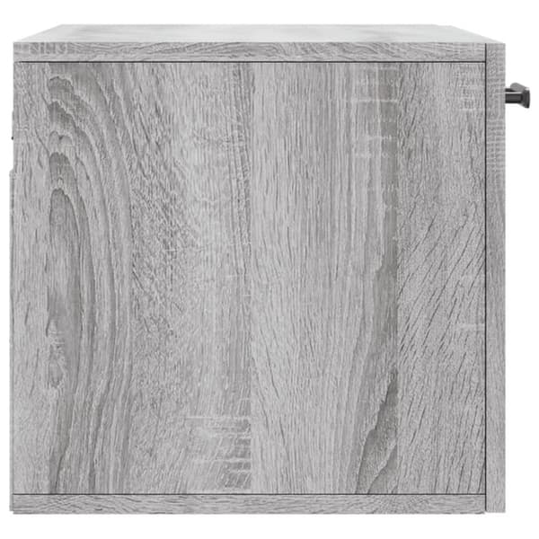 vægskab 60x36,5x35 cm konstrueret træ grå sonoma-eg