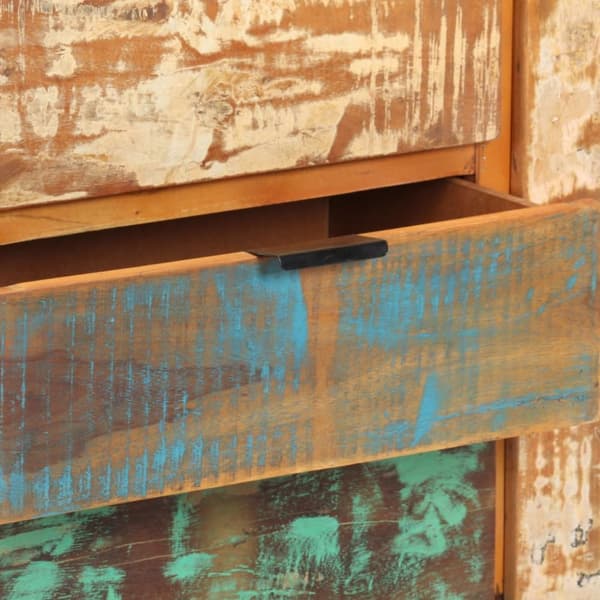 Kaappi, 175 x 40 x 75 cm, massiivi kierrätyspuuta