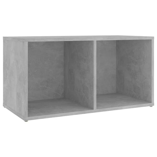 tv-skabe 2 stk. 72x35x36,5 cm konstrueret træ betongrå
