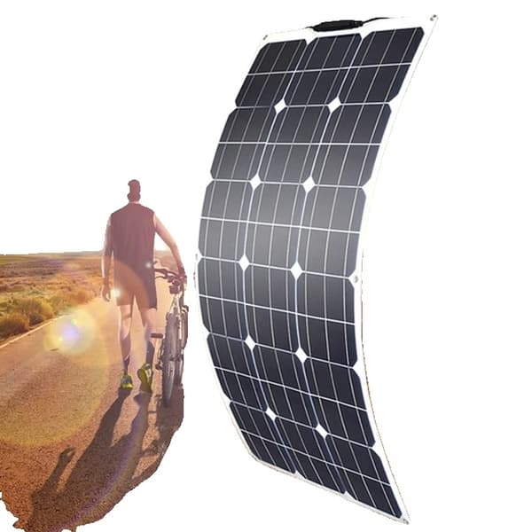 Solcelle, 200W, Fleksibelt Fotovoltaisk Panel, 200W fleksibel 100w flexible