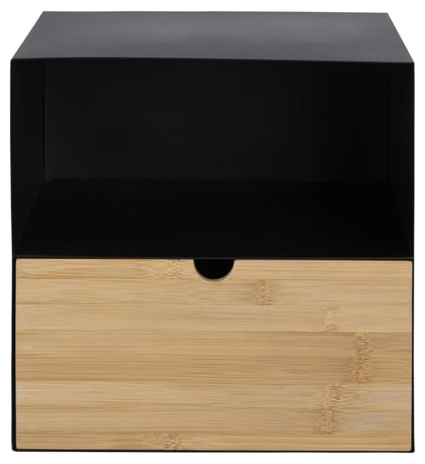 Joliet sengebord sort/natur