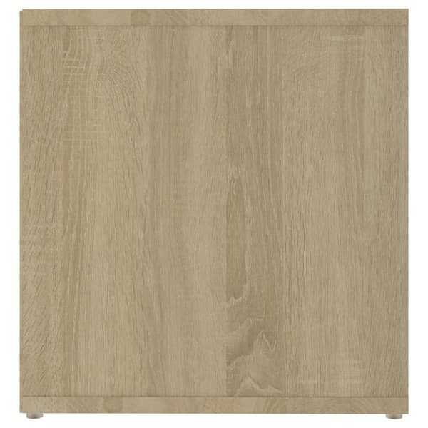 TV-bänk sonoma-ek 72x35x36,5 cm konstruerat trä