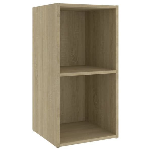 TV-bänk sonoma-ek 72x35x36,5 cm konstruerat trä