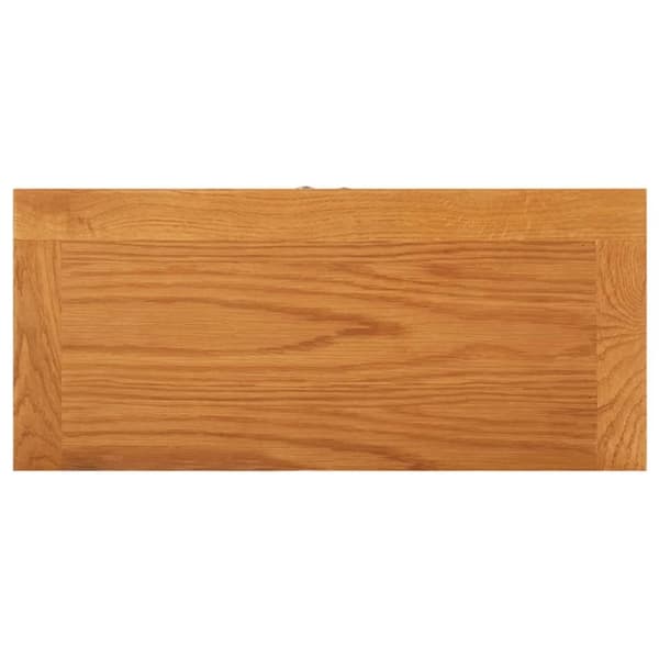 Förvaringsskåp 50x22x110 cm massiv ek