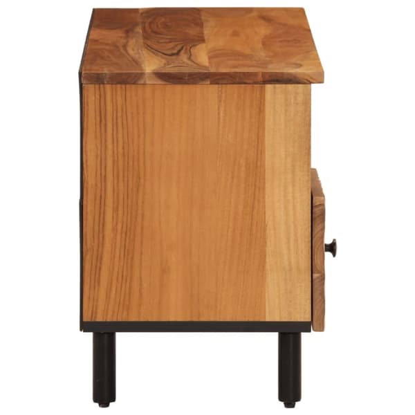 TV-taso 100x33x46 cm täysi akasiapuu
