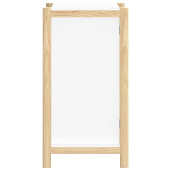 skænk 62x38x70 cm konstrueret træ hvid