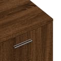 Miniatyrbild 7 av 9: Tv-bänk brun ek 120x34x37 cm konstruerat trä