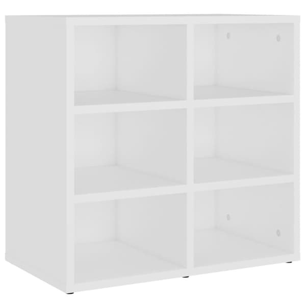 skoreoler 2 stk. 52,5x30x50 cm hvid