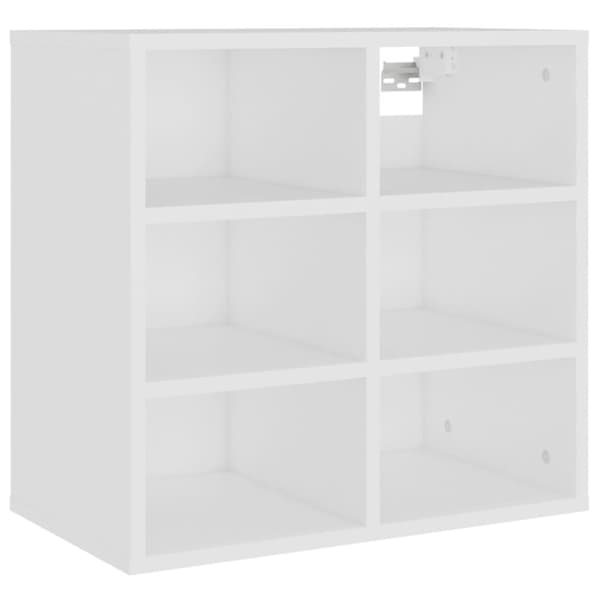 skoreoler 2 stk. 52,5x30x50 cm hvid