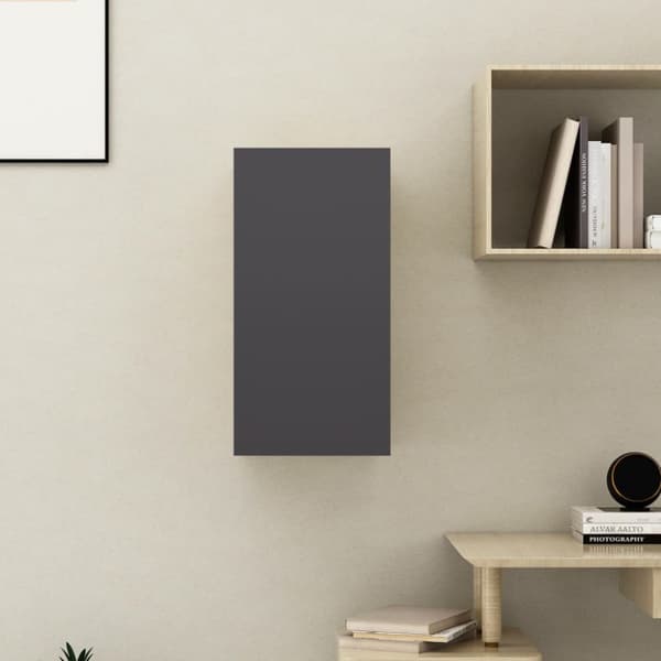 TV-skåp grå 30,5x30x60 cm konstruerat trä