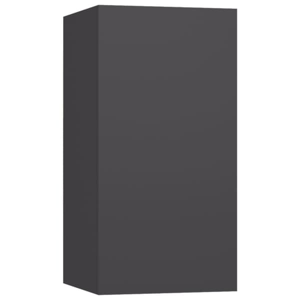 TV-skåp grå 30,5x30x60 cm konstruerat trä