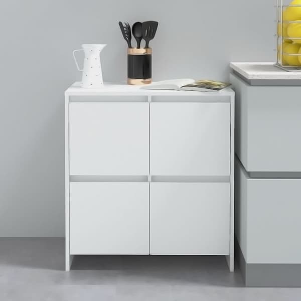 Senkki valkoinen 70x41x75 cm lastulevy