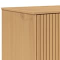 Pikkukuva 10 / 10: Kaappi OLDEN valkoinen ja ruskea 85x43x125 cm täysi mänty