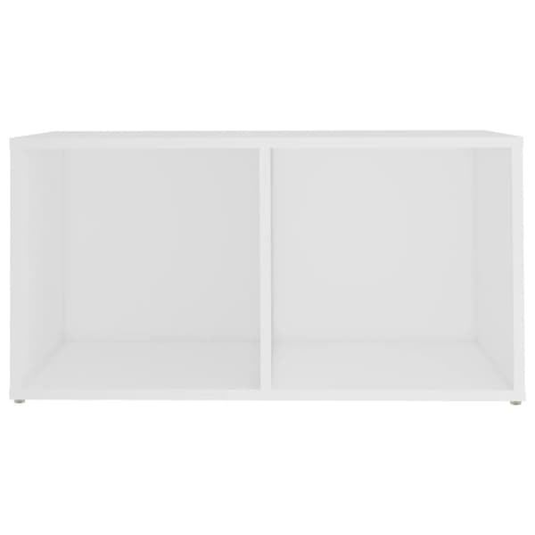tv-bord 72x35x36,5 cm konstrueret træ hvid