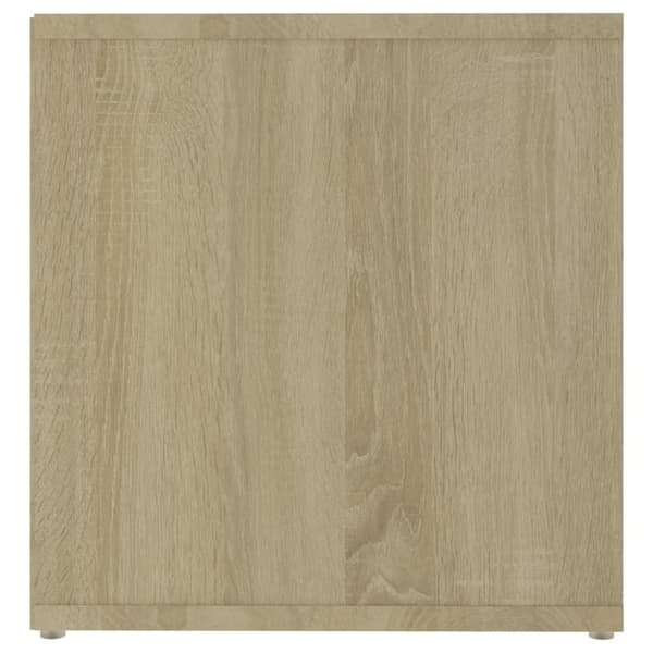 TV-skåp 2 st sonoma-ek 72x35x36,5 cm konstruerat trä