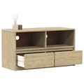 Pikkukuva 1 / 9: TV-taso SAUDA tammenvärinen 99x43x55 cm täysi mänty