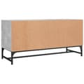 Pikkukuva 7 / 10: TV-taso lasiovilla betoninharmaa 102x37x50 cm