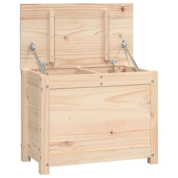 vidaXL opbevaringskasse 60x32x45,5 cm massivt fyrretræ -  Skabe & opbevaring