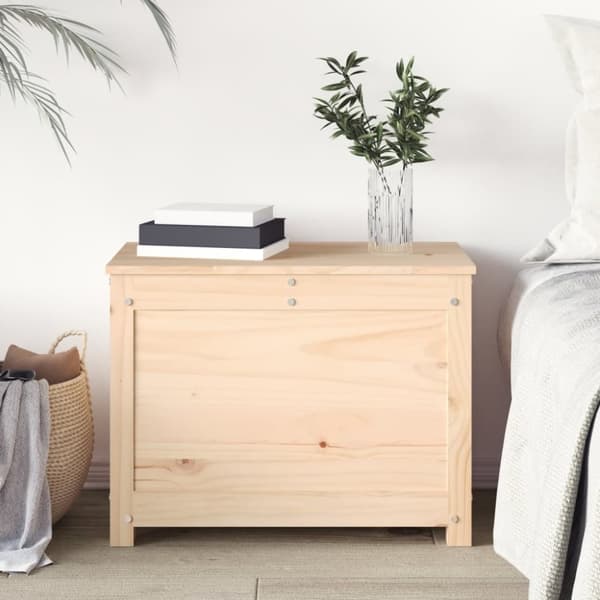 vidaXL opbevaringskasse 60x32x45,5 cm massivt fyrretræ -  Skabe & opbevaring