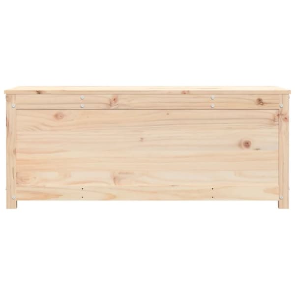 vidaXL Förvaringslåda 110x50x45,5 cm massiv furu -  Skåp & lagring