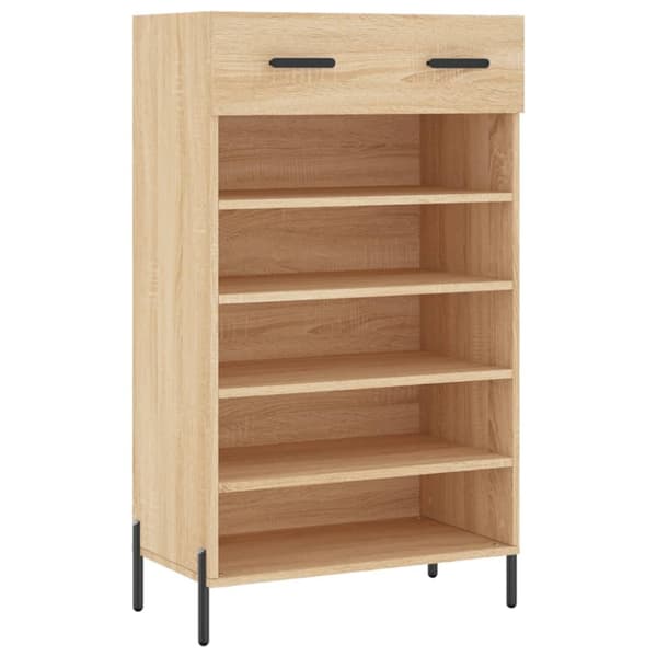 vidaXL skoreol 60x35x105 cm konstrueret træ sonoma-eg -  Skabe & opbevaring