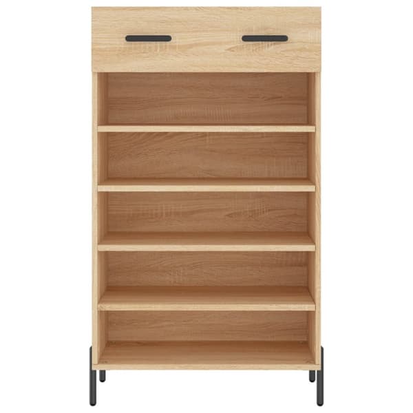 vidaXL skoreol 60x35x105 cm konstrueret træ sonoma-eg -  Skabe & opbevaring