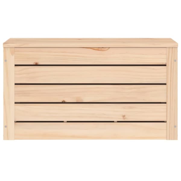vidaXL opbevaringskasse 59,5x36,5x33 cm massivt fyrretræ -  Skabe & opbevaring