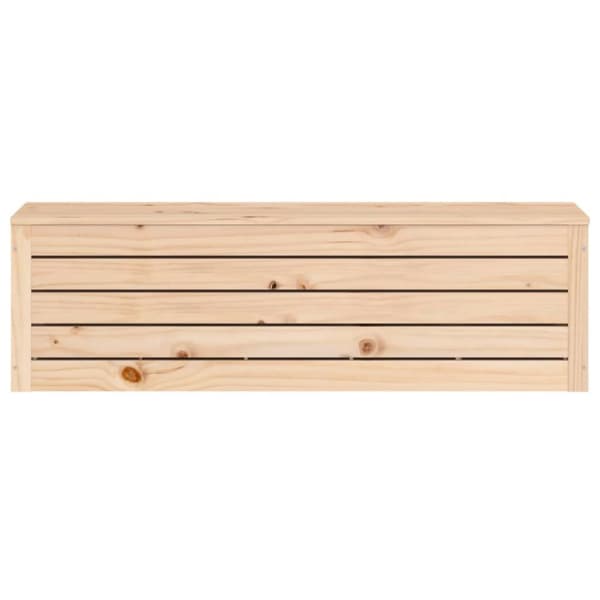 The Living Store opbevaringskasse 109x36,5x33 cm massivt fyrretræ -  Skabe & opbevaring
