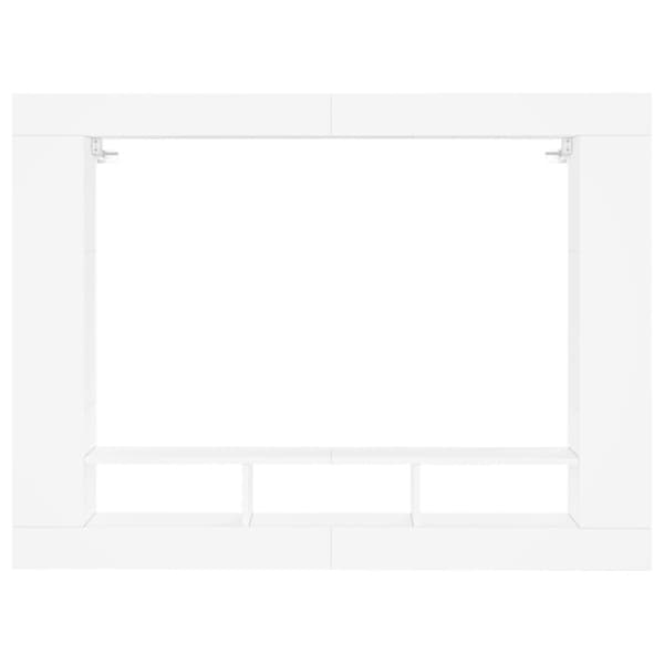 Skabe & opbevaring - Living tv-møbel 152x22x113 cm konstrueret træ hvid
