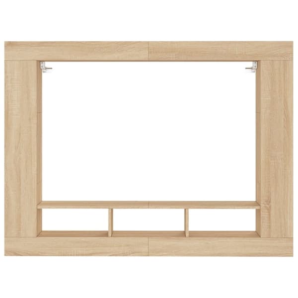 Skabe & opbevaring - Living tv-møbel 152x22x113 cm konstrueret træ sonoma-eg