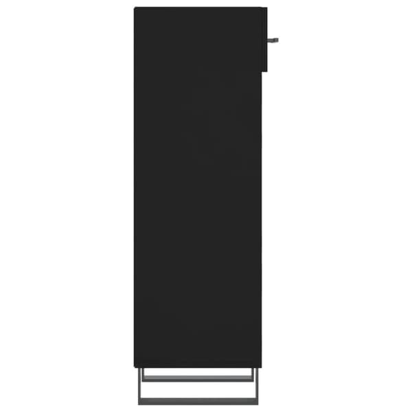Skoskab 30x35x105 cm konstrueret træ sort - Skoreol - Skoreoler - Home & Living
