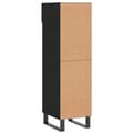 Miniatyrbillede 9 af 11: Skoskab 30x35x105 cm konstrueret træ sort - Skoreol - Skoreoler - Home & Living