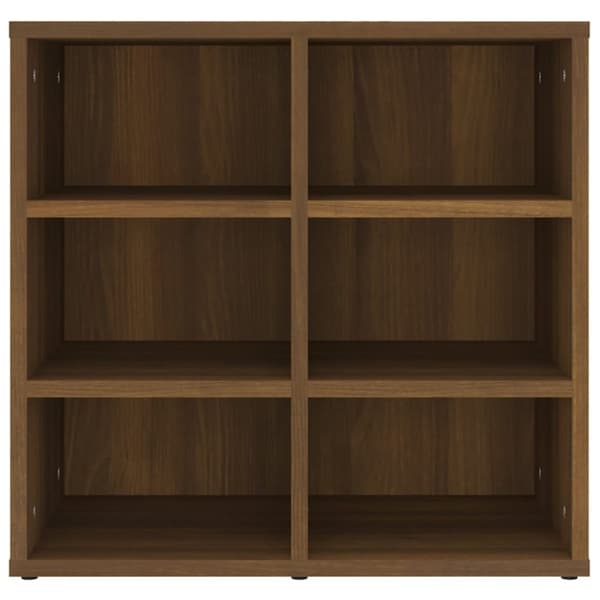 Kenkäkaapit 2 kpl ruskea tammi 52,5x30x50 cm