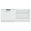 Miniatyrbillede 5 af 10: tv-borde 2 stk. 80x35x36,5 cm konstrueret træ hvid