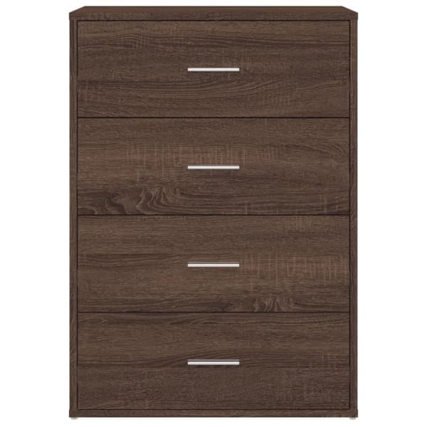 Senkki ruskea tammi 60x31x84 cm tekninen puu