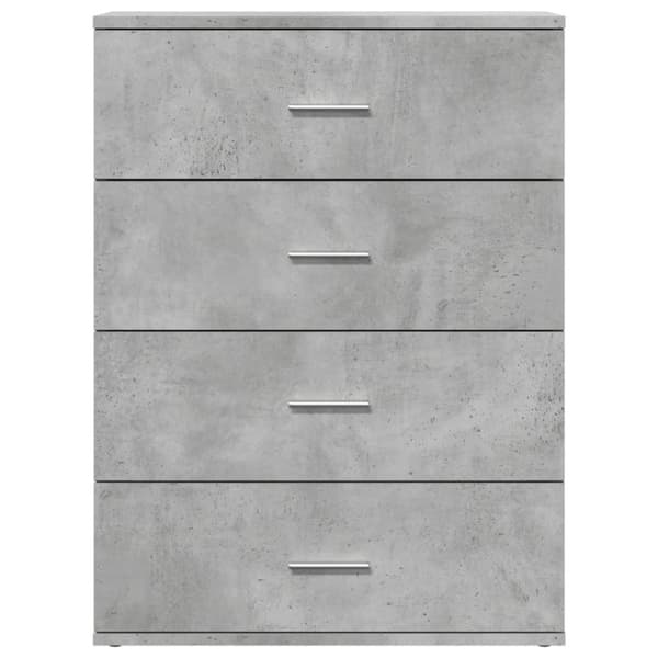 Senkki betoninharmaa 60x39x80 cm tekninen puu