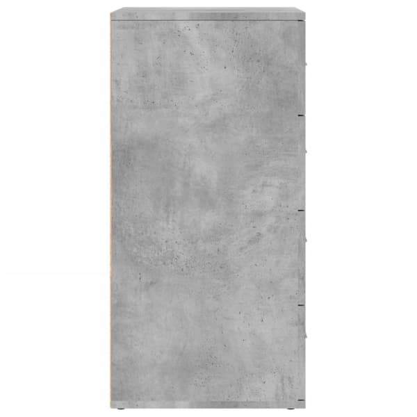 Senkki betoninharmaa 60x39x80 cm tekninen puu