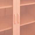 Miniatyrbild 8 av 10: Förvaringsskåp rosa 80x35x101,5 cm stål