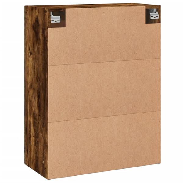vægskab 69,5x34x90 cm konstrueret træ røget sonoma-eg