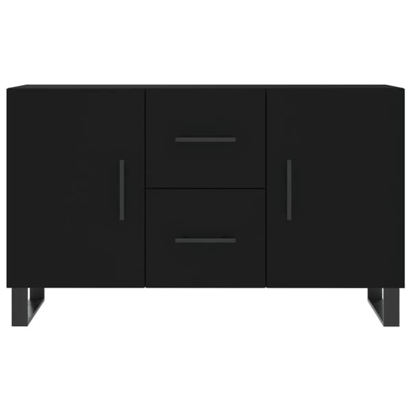Senkki musta 100x36x60 cm tekninen puu