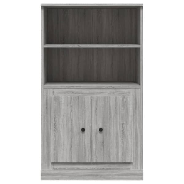 skænk 60x35,5x103,5 cm konstrueret træ grå sonoma-eg