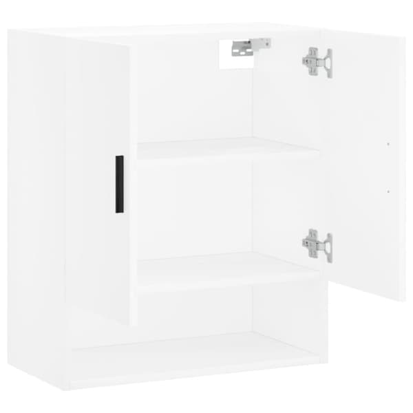 vægskab 60x31x70 cm konstrueret træ hvid