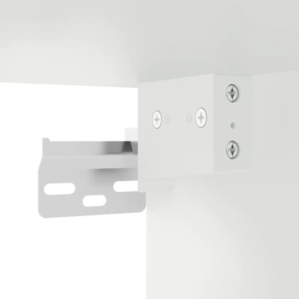 vægskab 60x31x70 cm konstrueret træ hvid