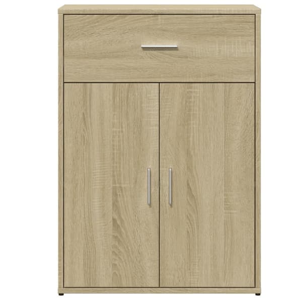 skænk 60x30x84 cm konstrueret træ sonoma-eg