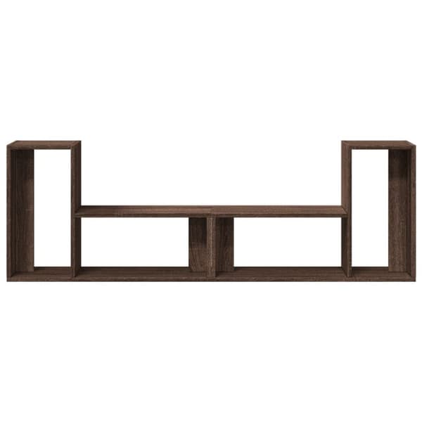 TV-seinäkaapit 2 kpl ruskea tammi 75x30x50 cm tekninen puu