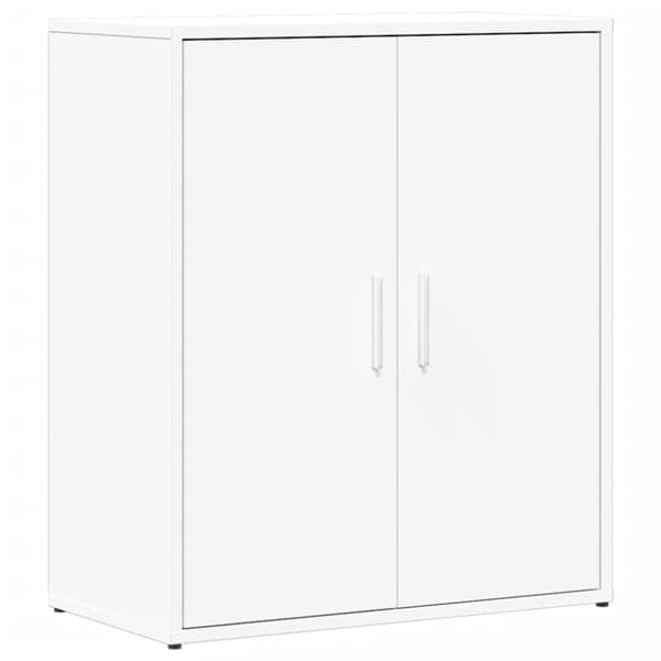 Skänkar 2 st vit 60x31x70 cm konstruerat trä