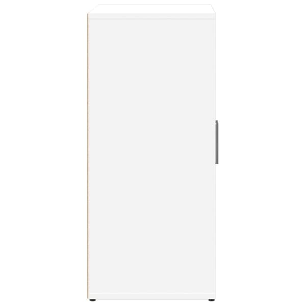 Skänkar 2 st vit 60x31x70 cm konstruerat trä