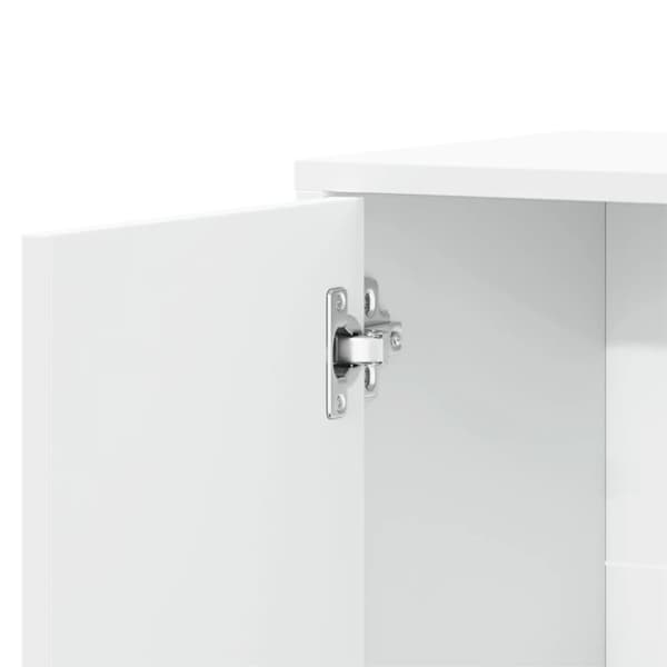 Senkit 2 kpl valkoinen 60x31x70 cm tekninen puu